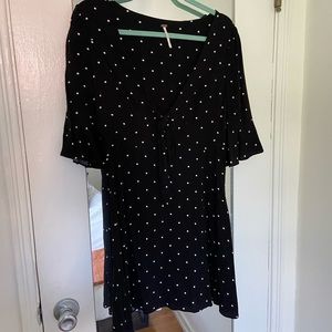 Free People polka dot dress!